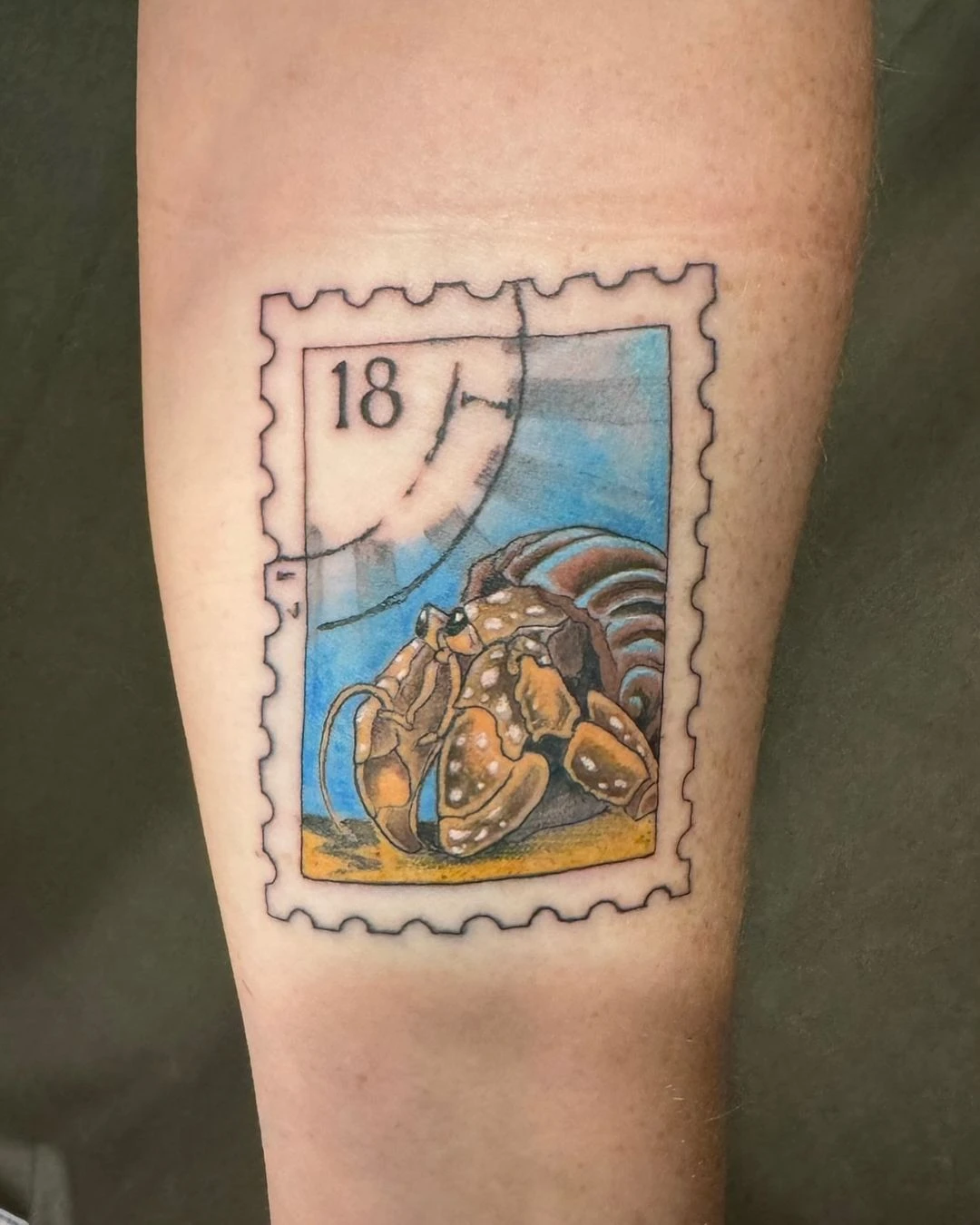 Thank you Emily!!!You sat like a champ •#tattoo #stamptattoo